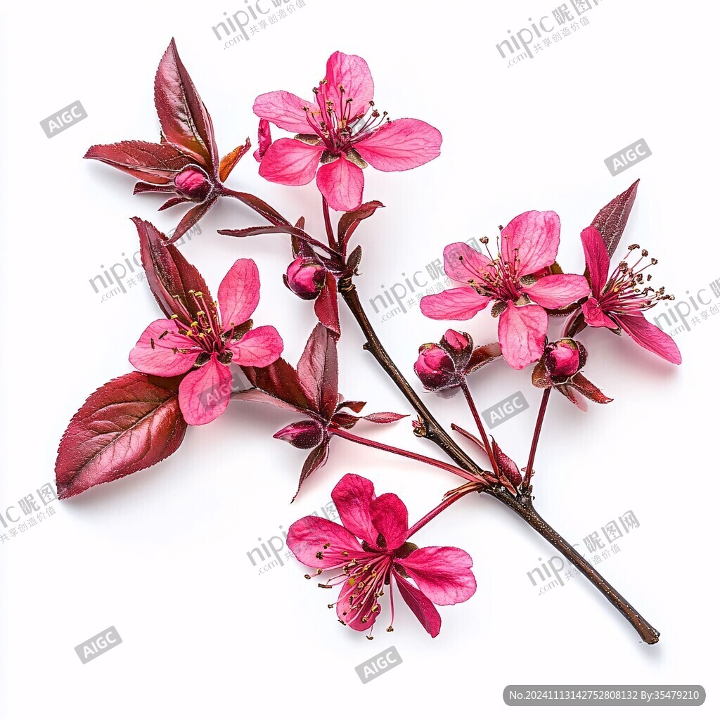 仿真花卉仿生花草桃花