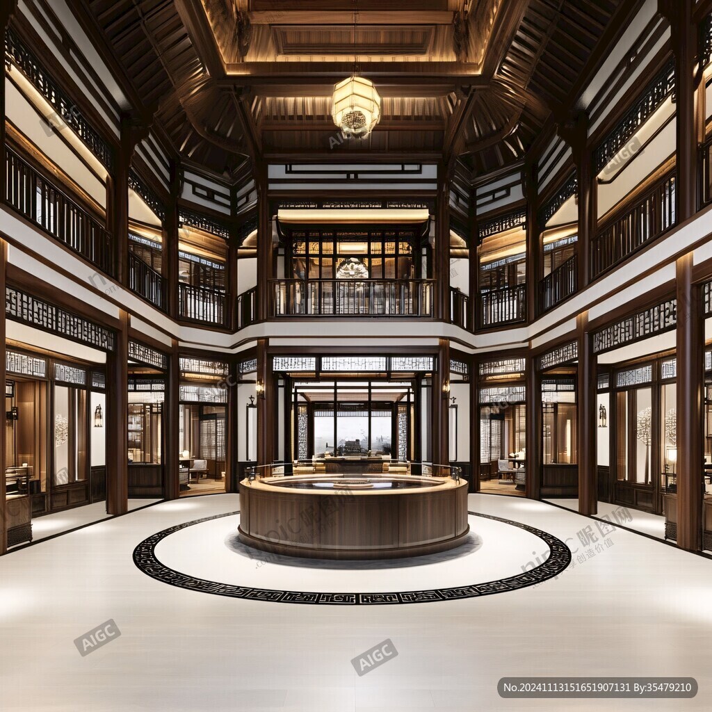 新中式酒店中式宾馆