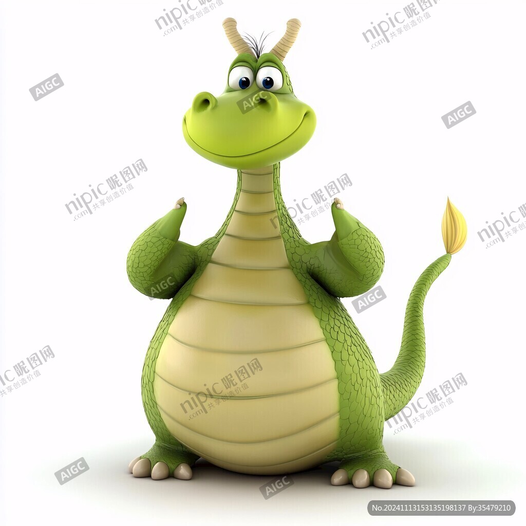 q版龙卡通龙造型