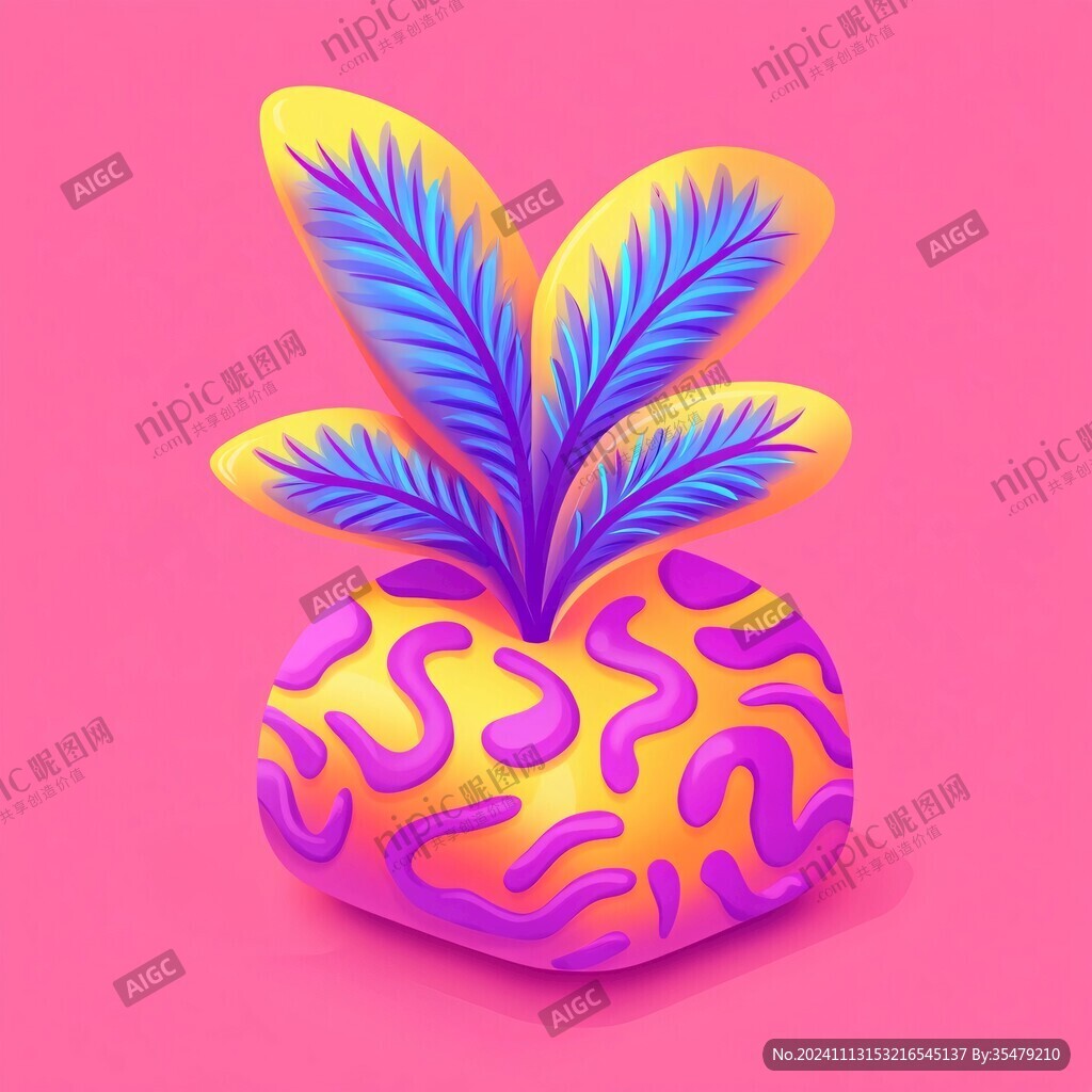 艺术化菠萝