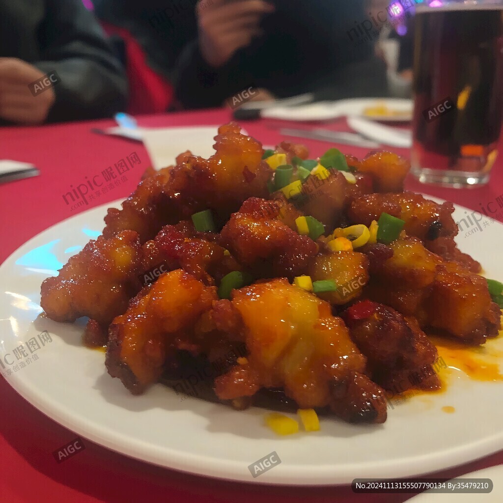 冰山咕噜肉