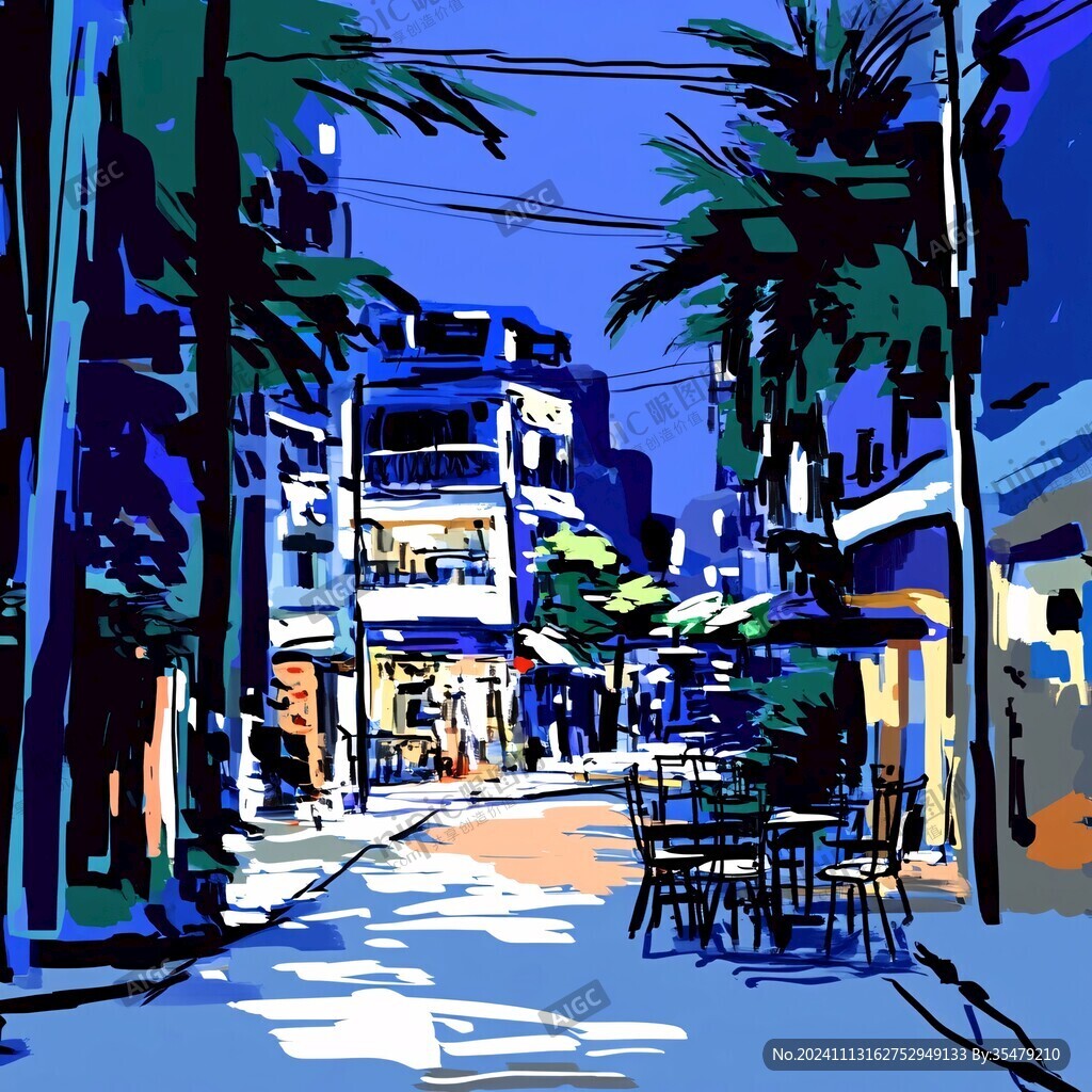 街景写生