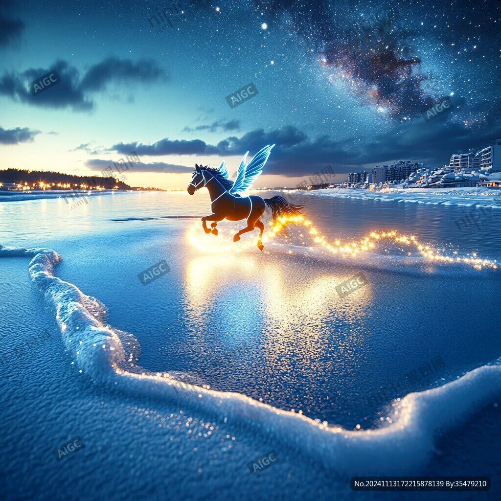 马踏飞雪