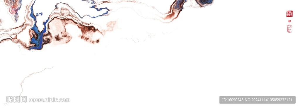 新中式水墨画
