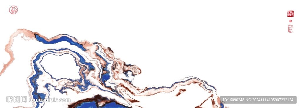 水墨油画