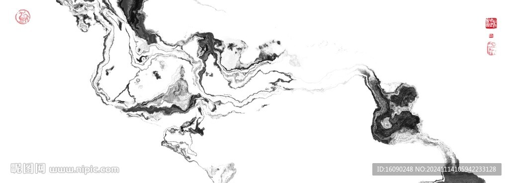 泼墨装饰画