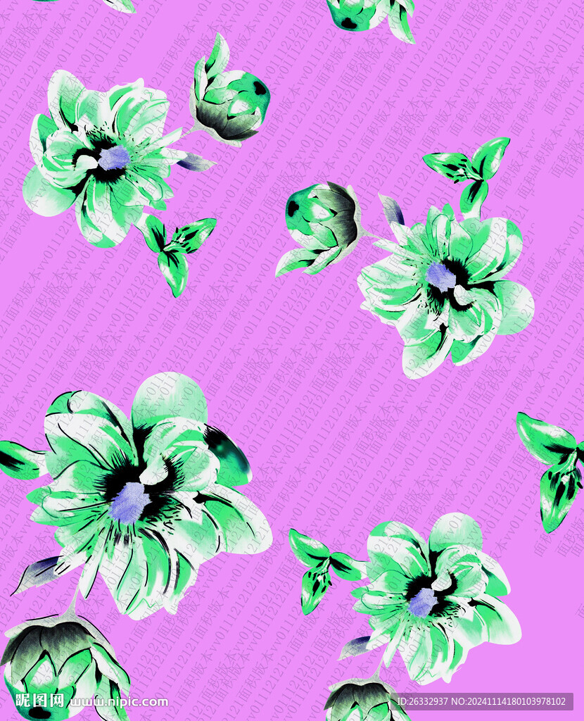 手绘花