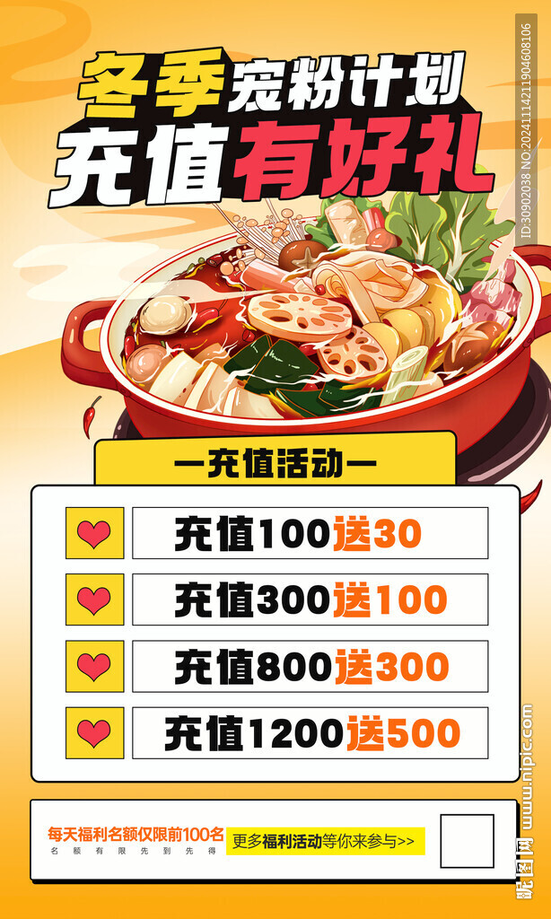 商场店铺开业周年促销活动海报