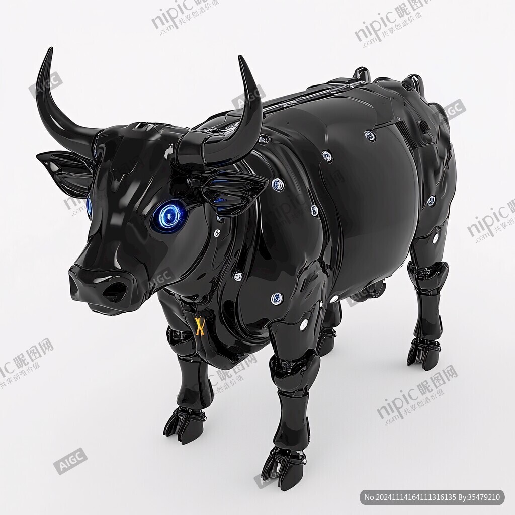 科幻风格牛