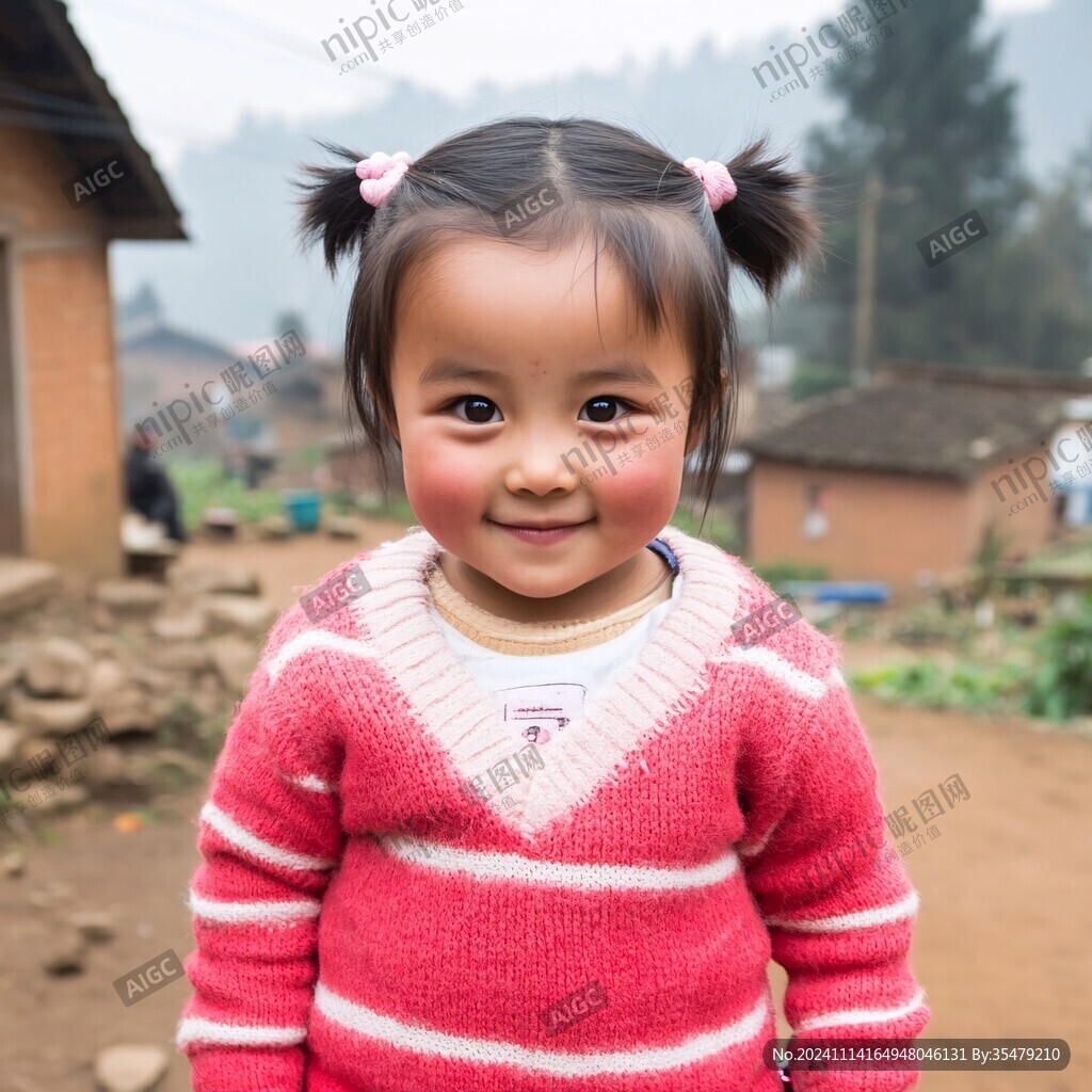 彝族小孩