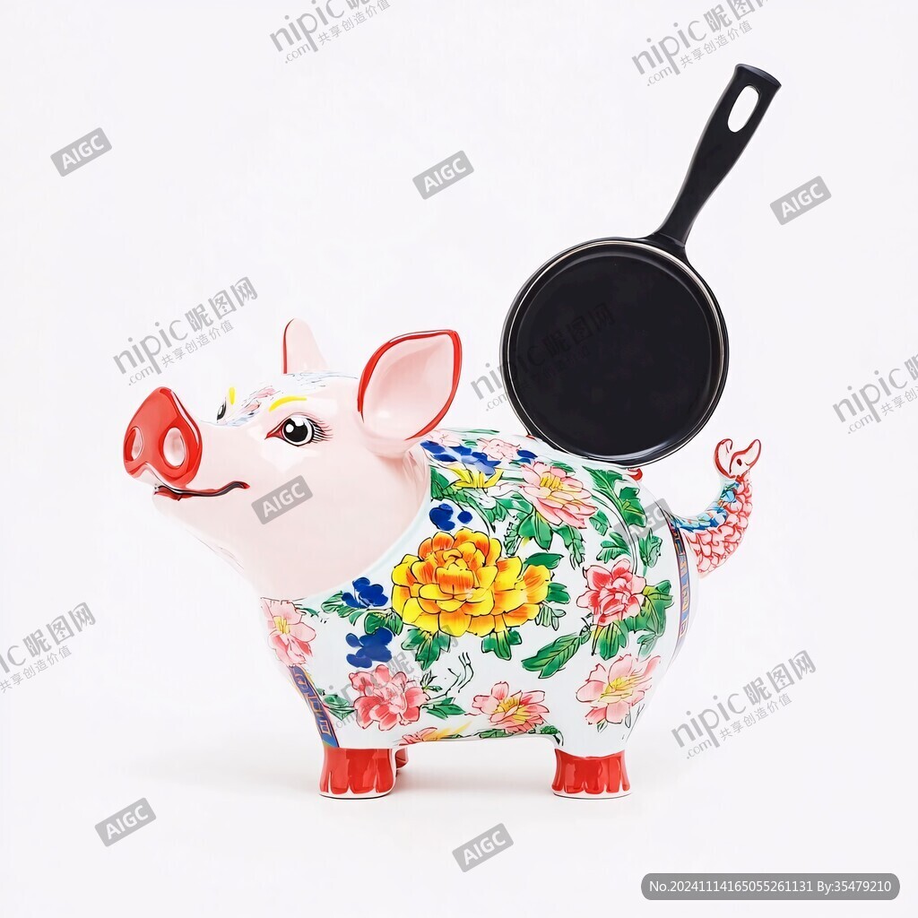 卡通厨具摆件