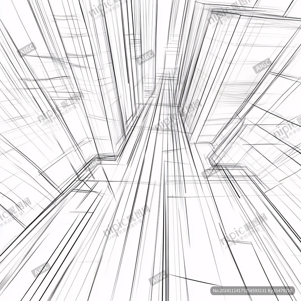 透视插画