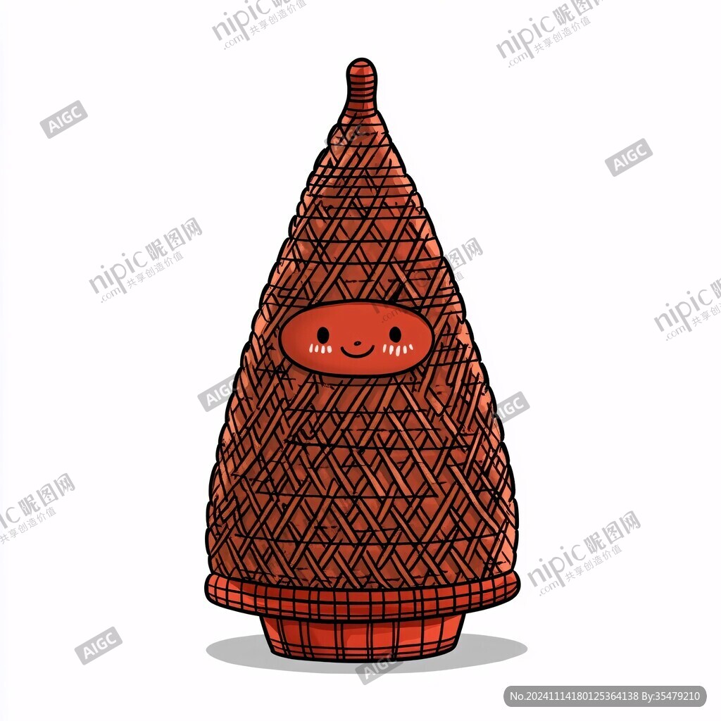红豆粽卡通形象