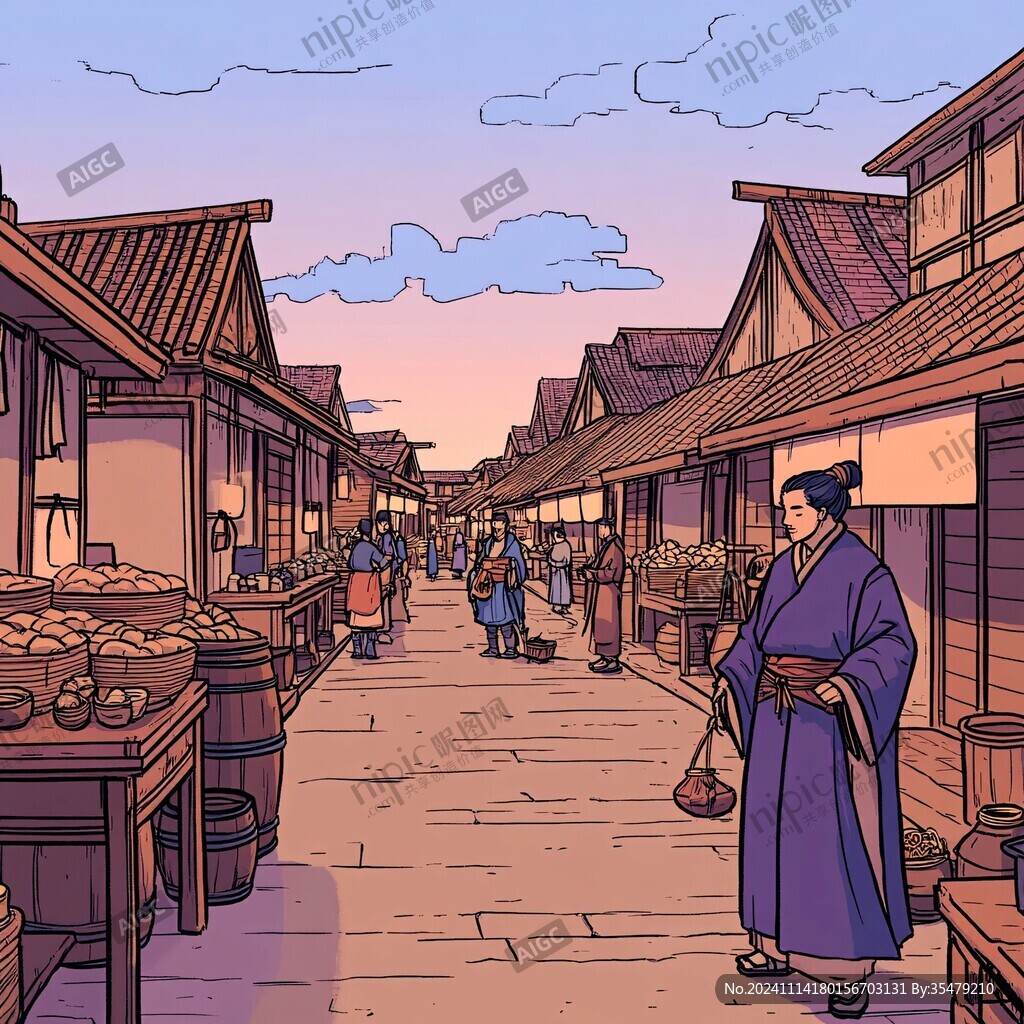 江户时代街景