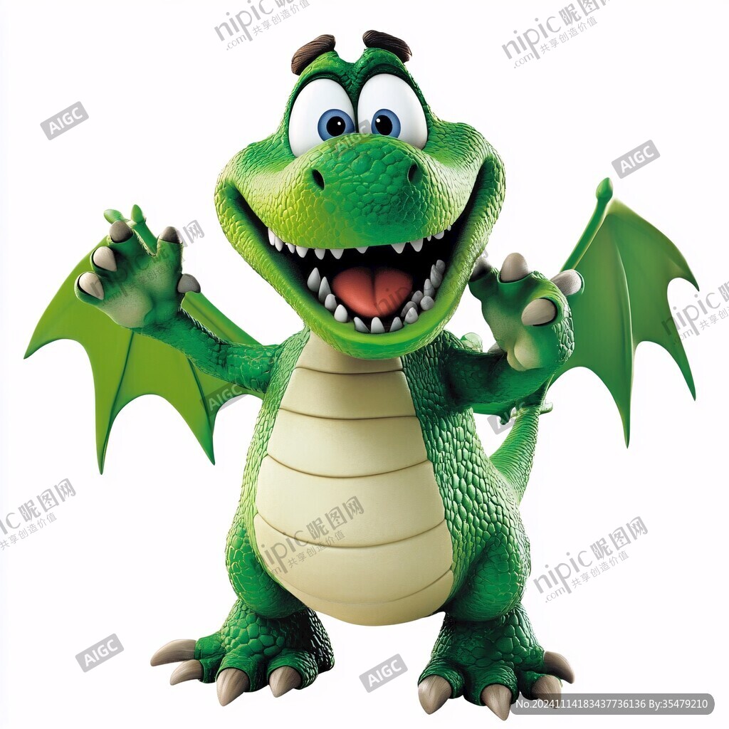 q版龙卡通龙造型