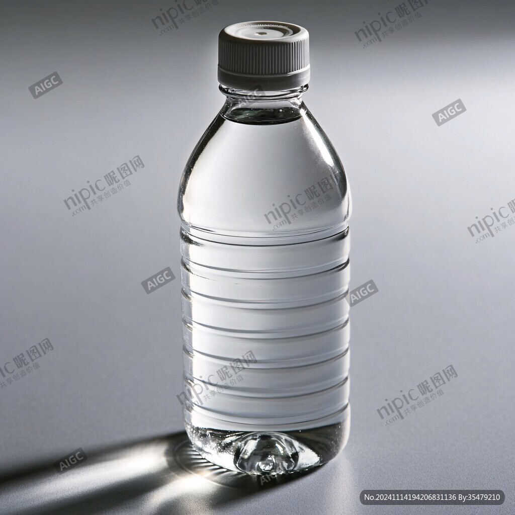 矿泉水瓶效果图