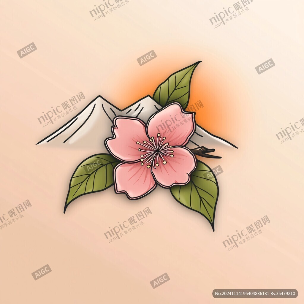 鼠绘花