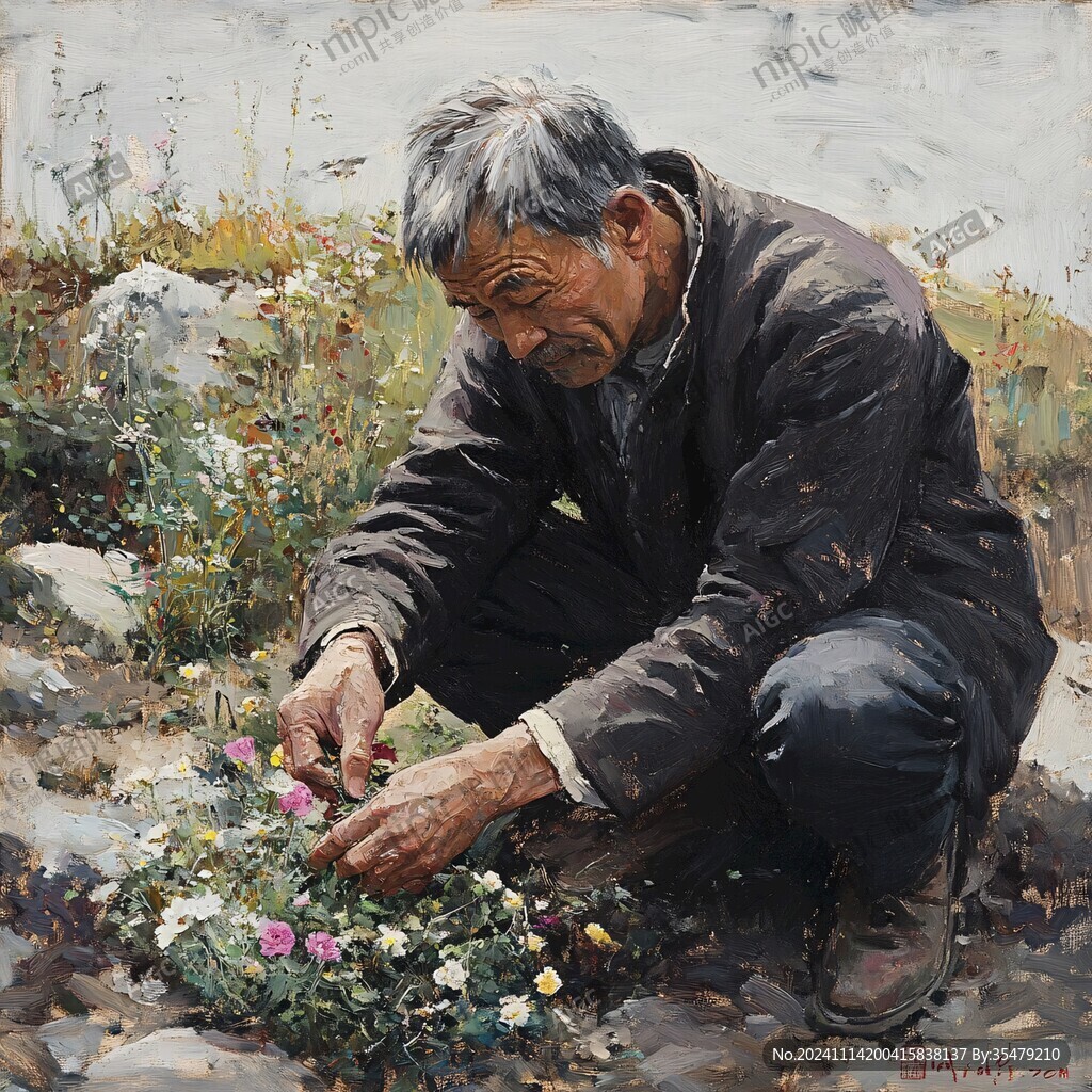 人物风景花卉油画