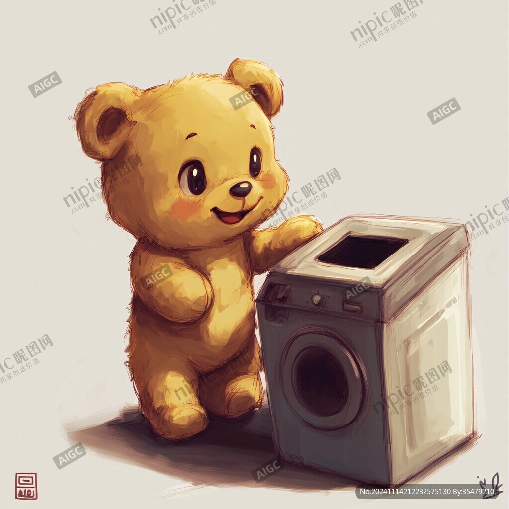 原创小熊形象