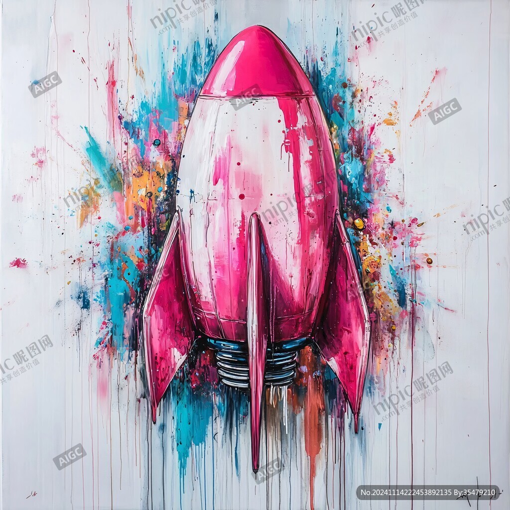 宇宙大战壁画