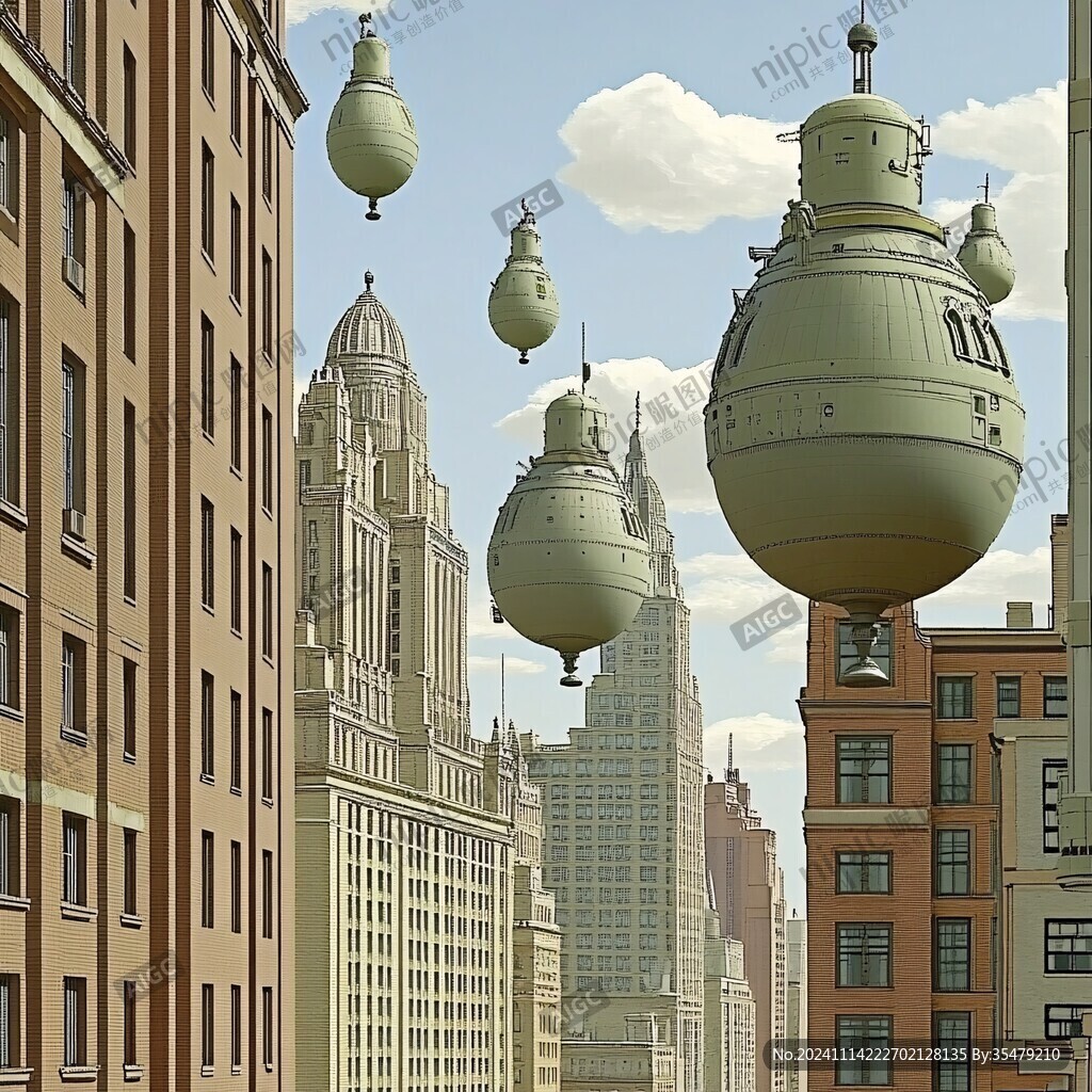 纽约城市鼠绘
