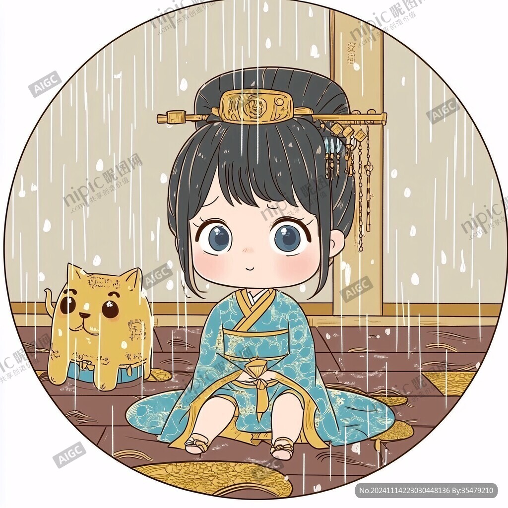 汉服q版
