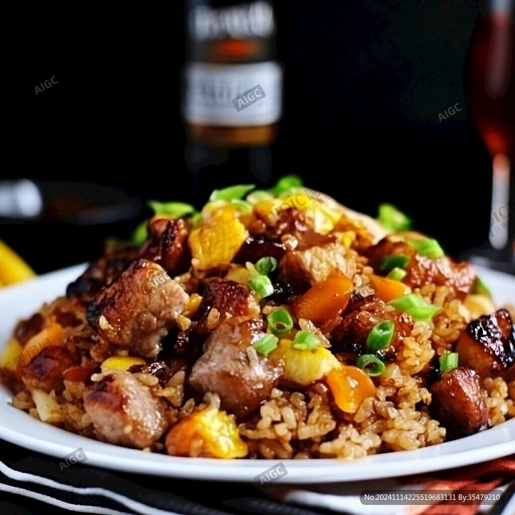 微辣牛小排炒饭