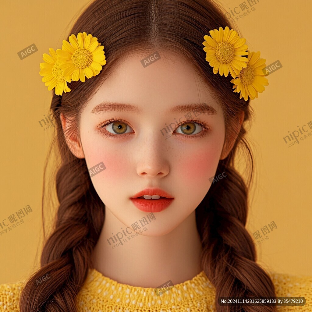 写实人物插画