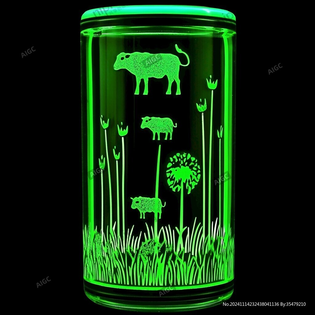 夜晚草丛动物灯