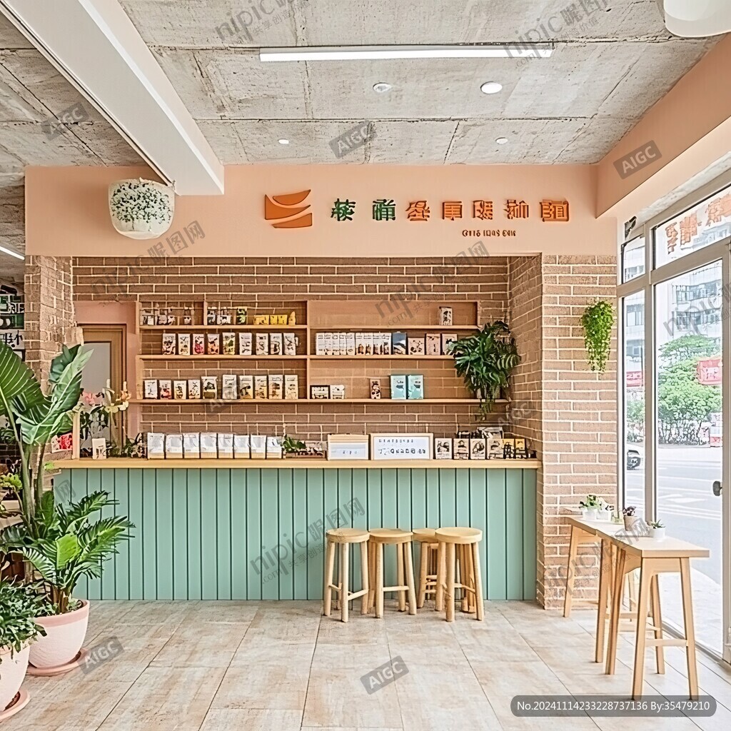 奶茶店空间