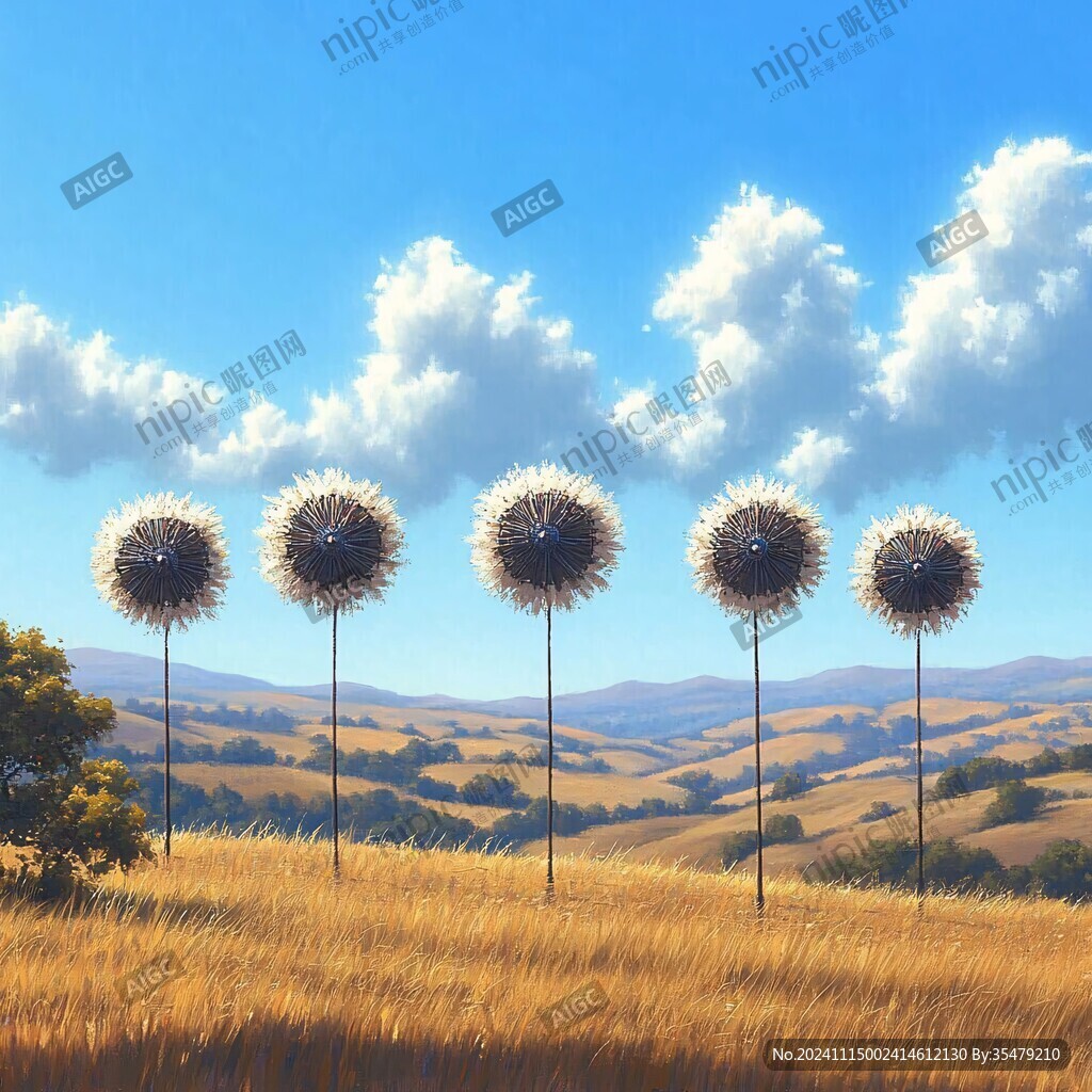 蒲公英平板屏保