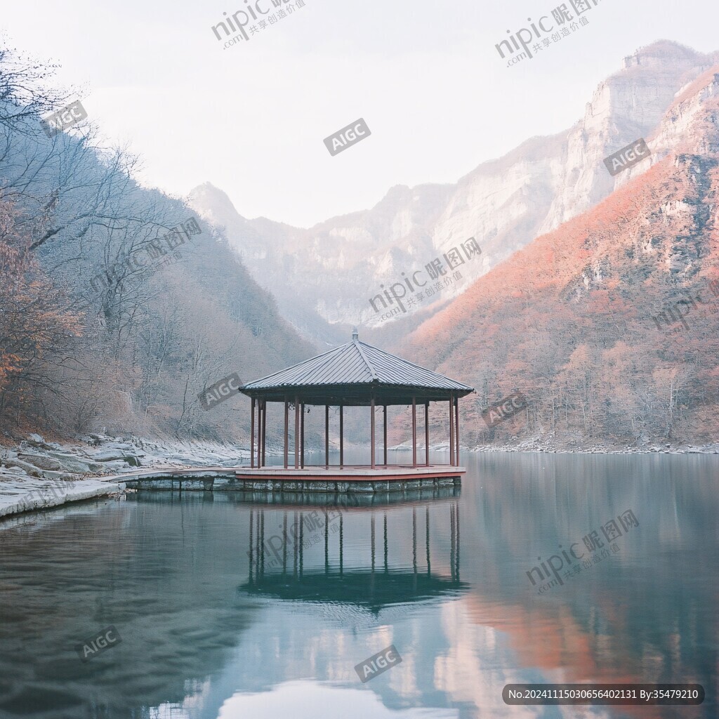 宝泉冬景