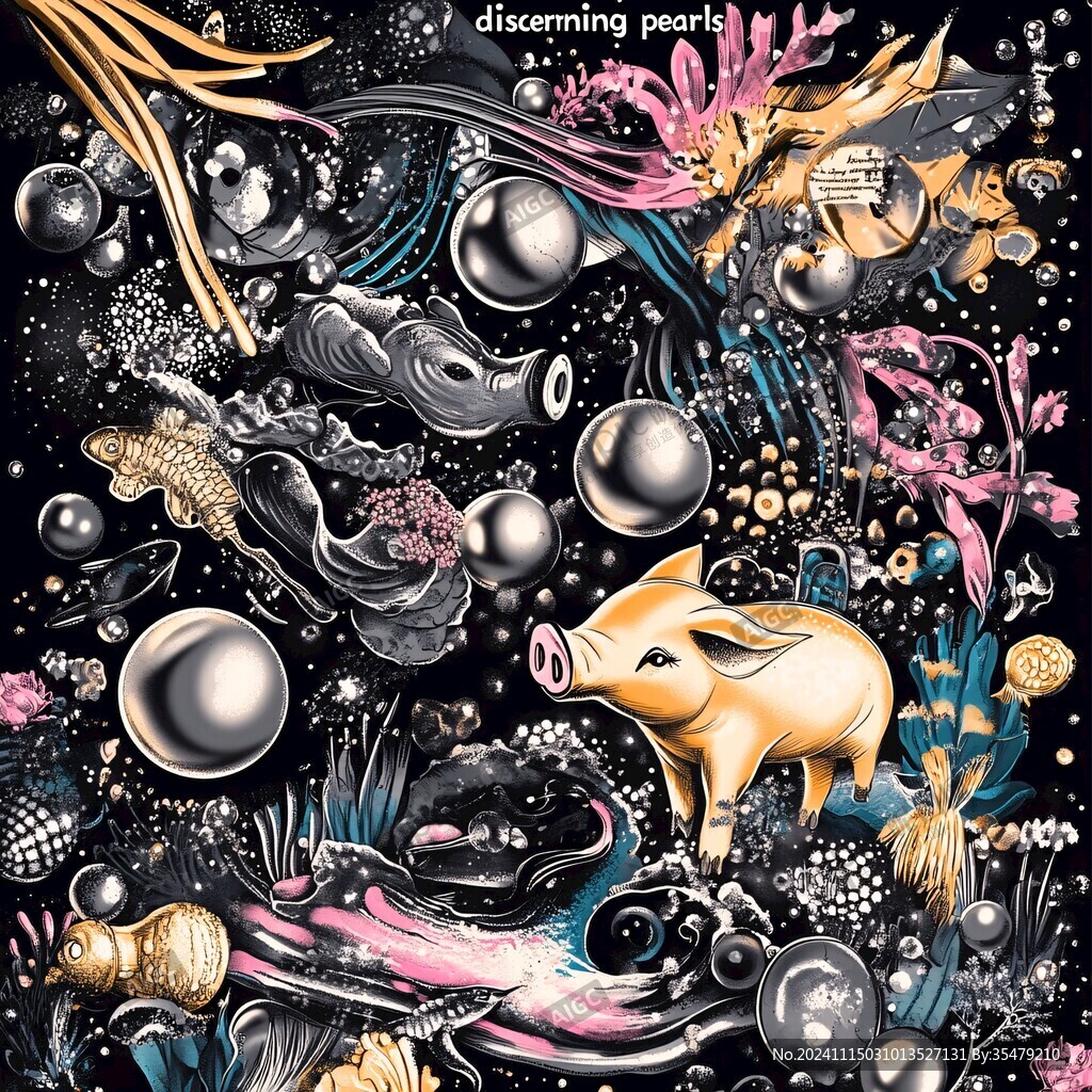潮流动物插画