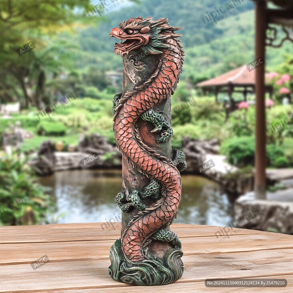 龙年户外摆件