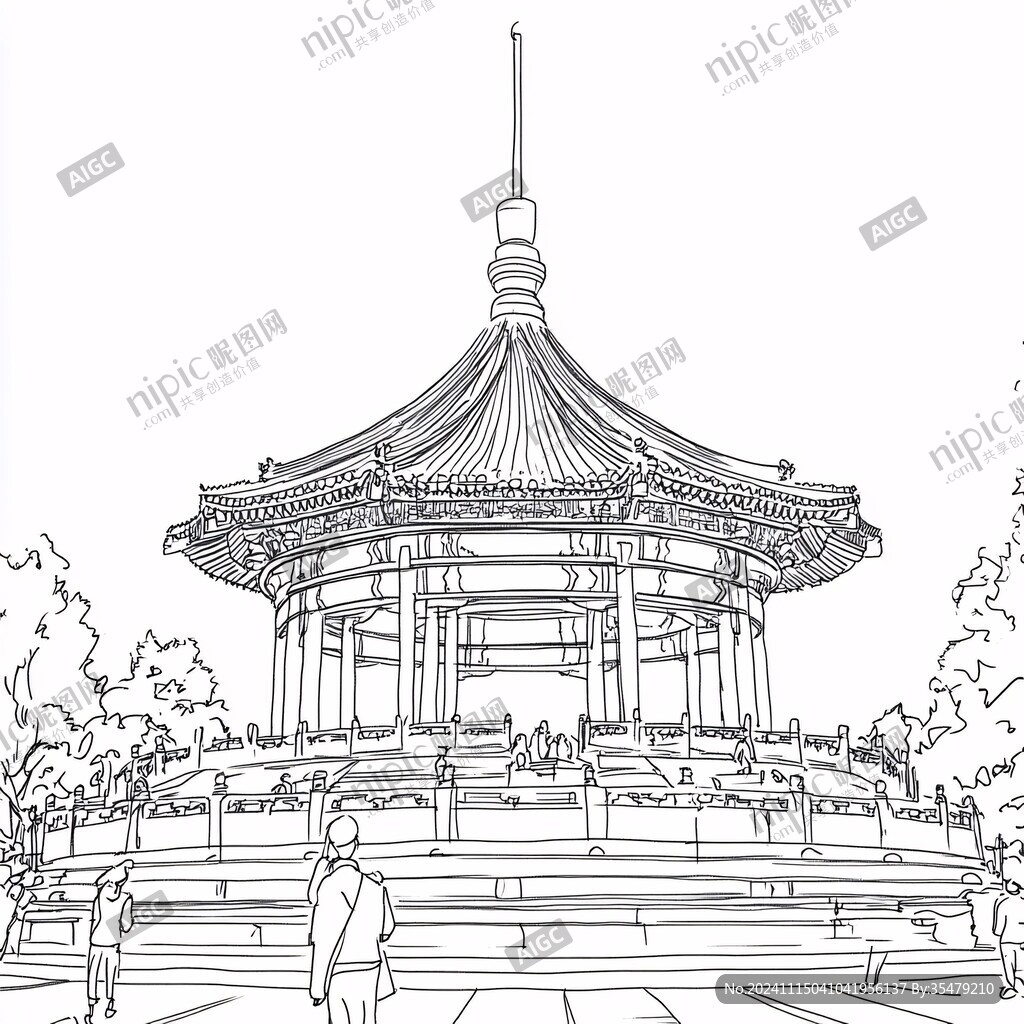 世纪坛线描