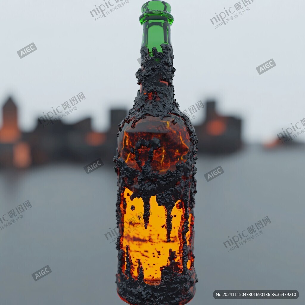 啤酒瓶建模