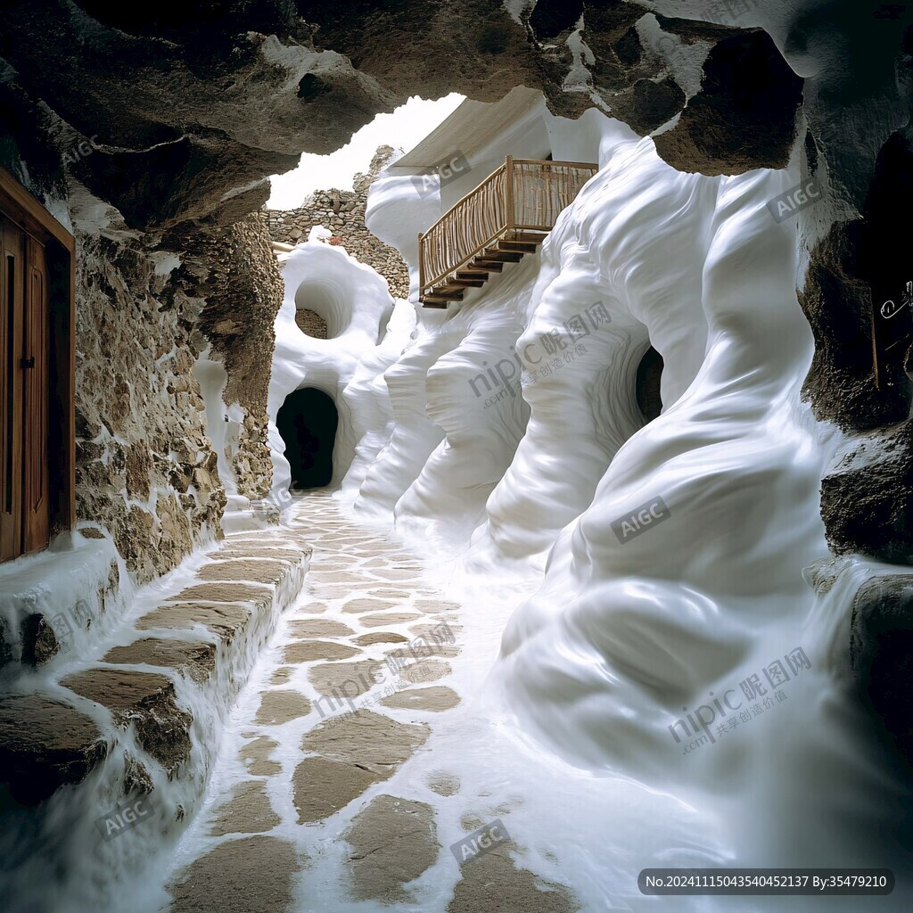 雁荡山雪洞
