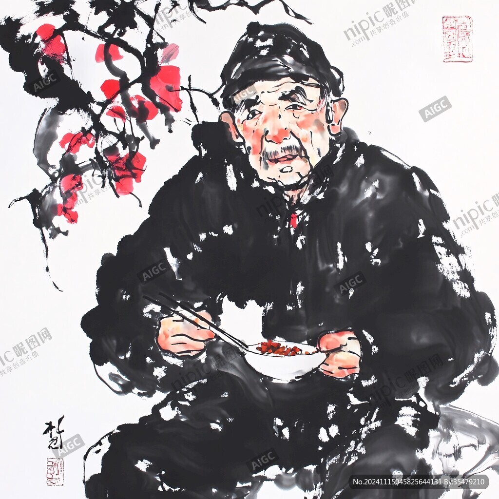 写意人物画