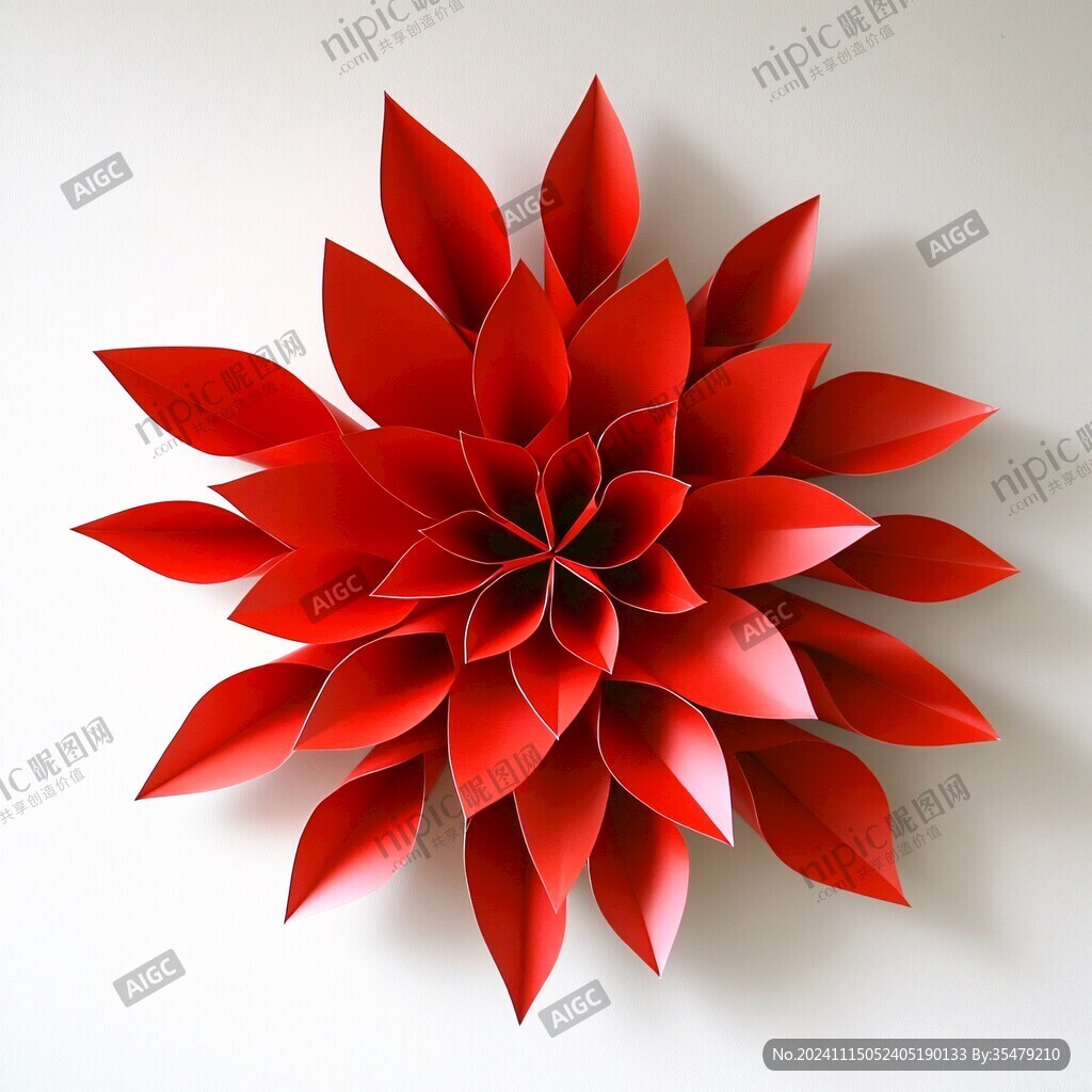 立体纸艺花