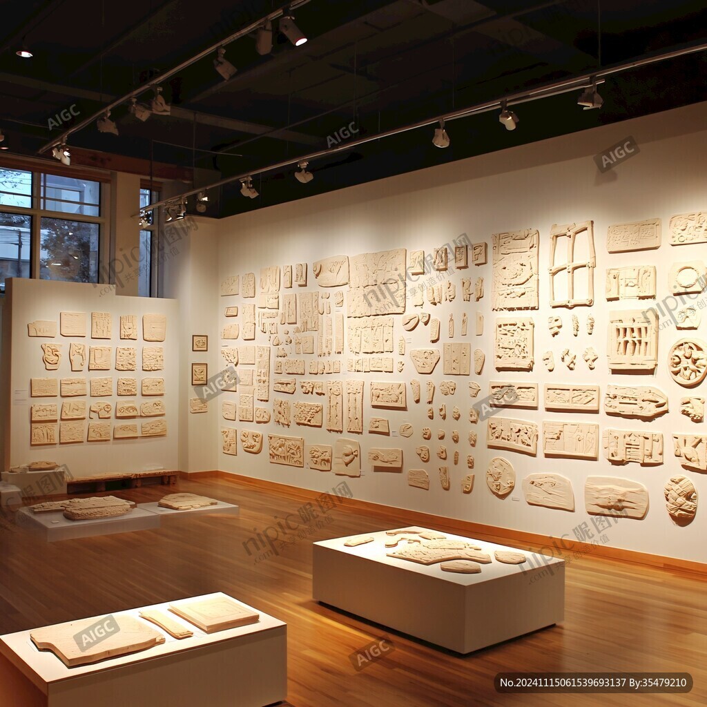 瓦当展示墙