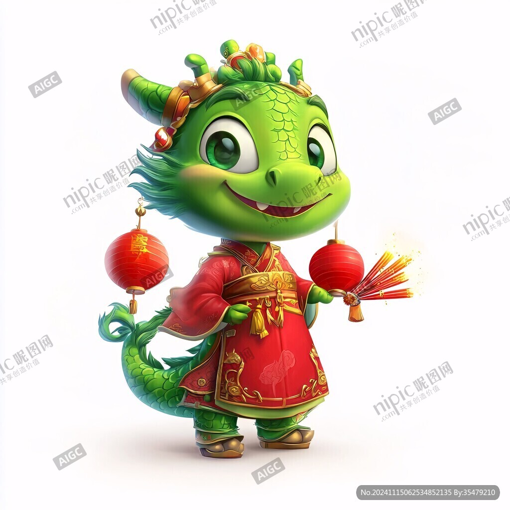 小龙拜年