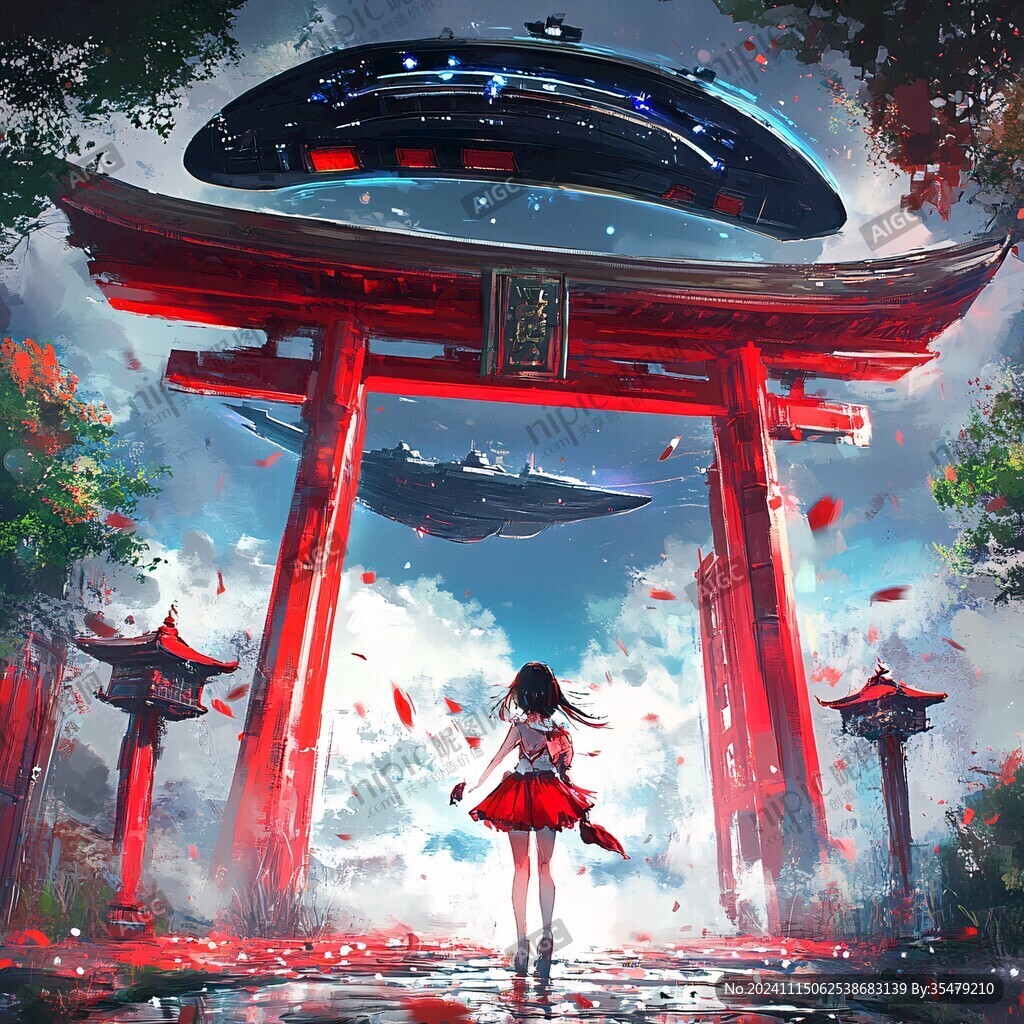 科幻题材插画