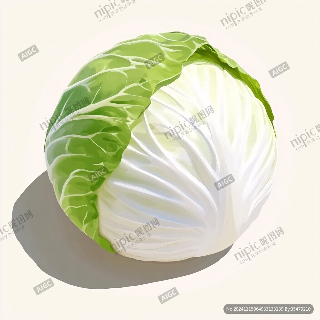 卷心菜插画