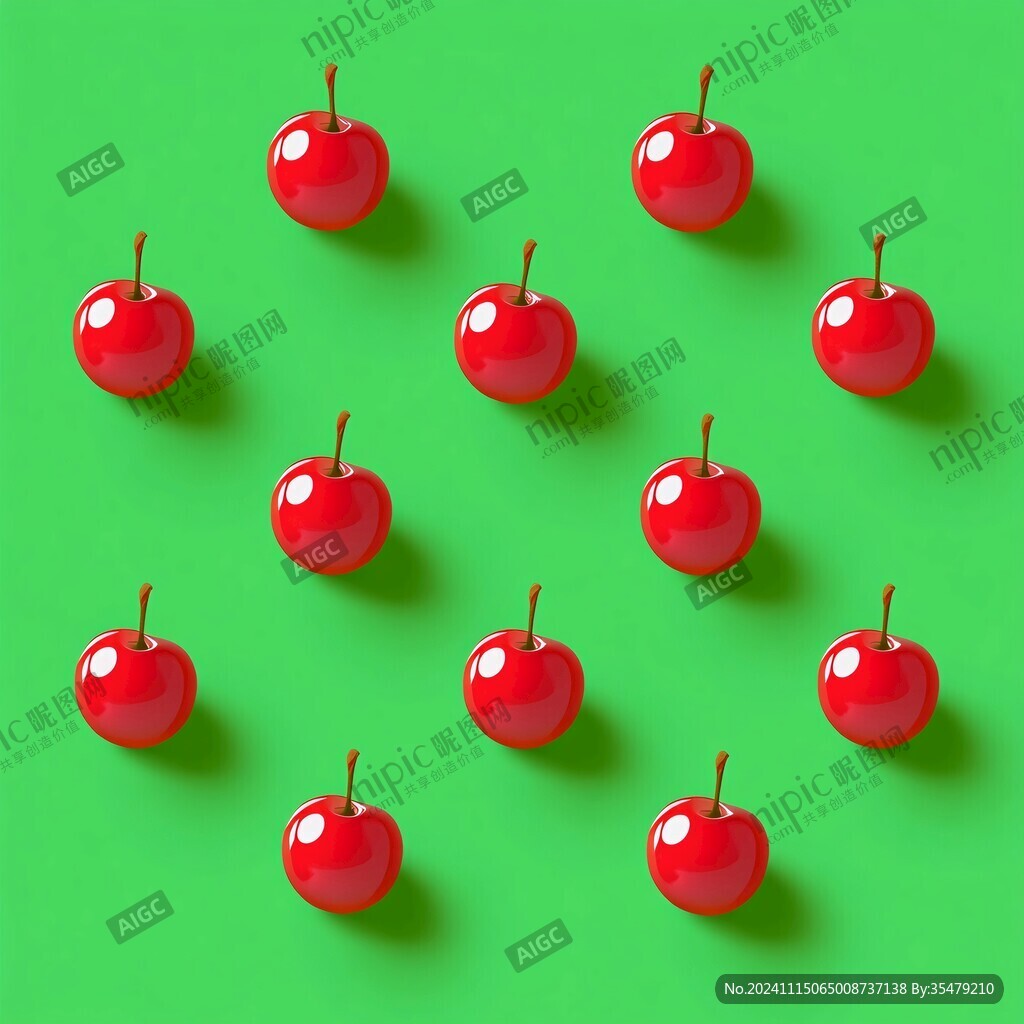 lowpoly樱桃