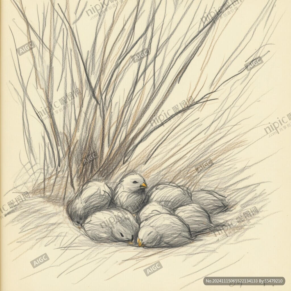 毛蛋手绘插画