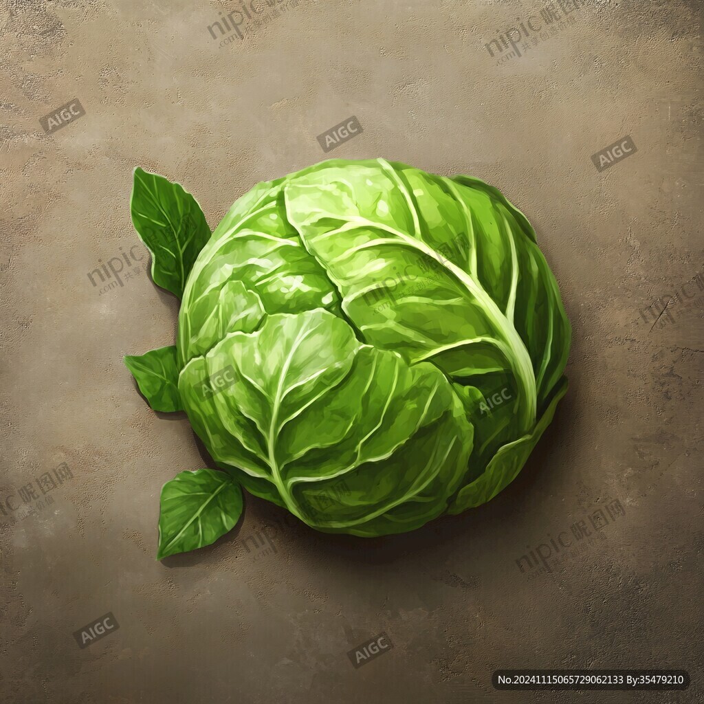 卷心菜插画