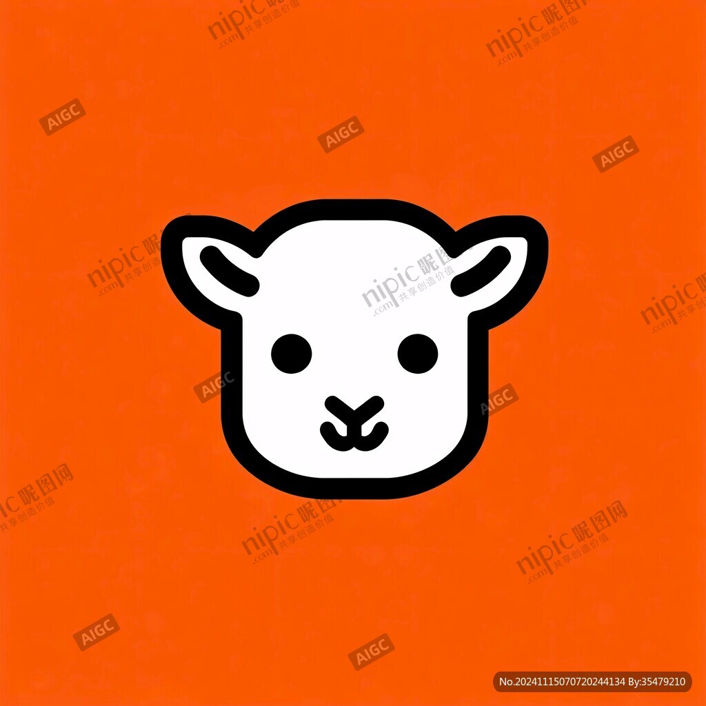 小羊logo标志