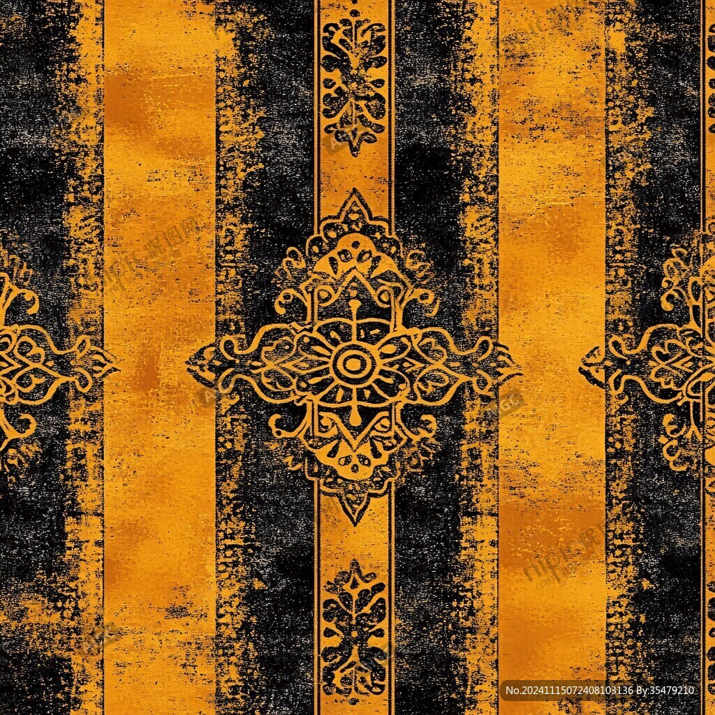 精美金色质感图案