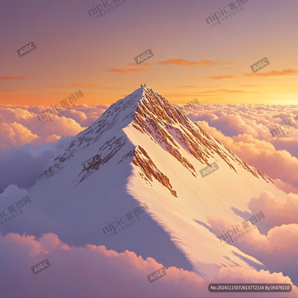 高端大气海拔背景