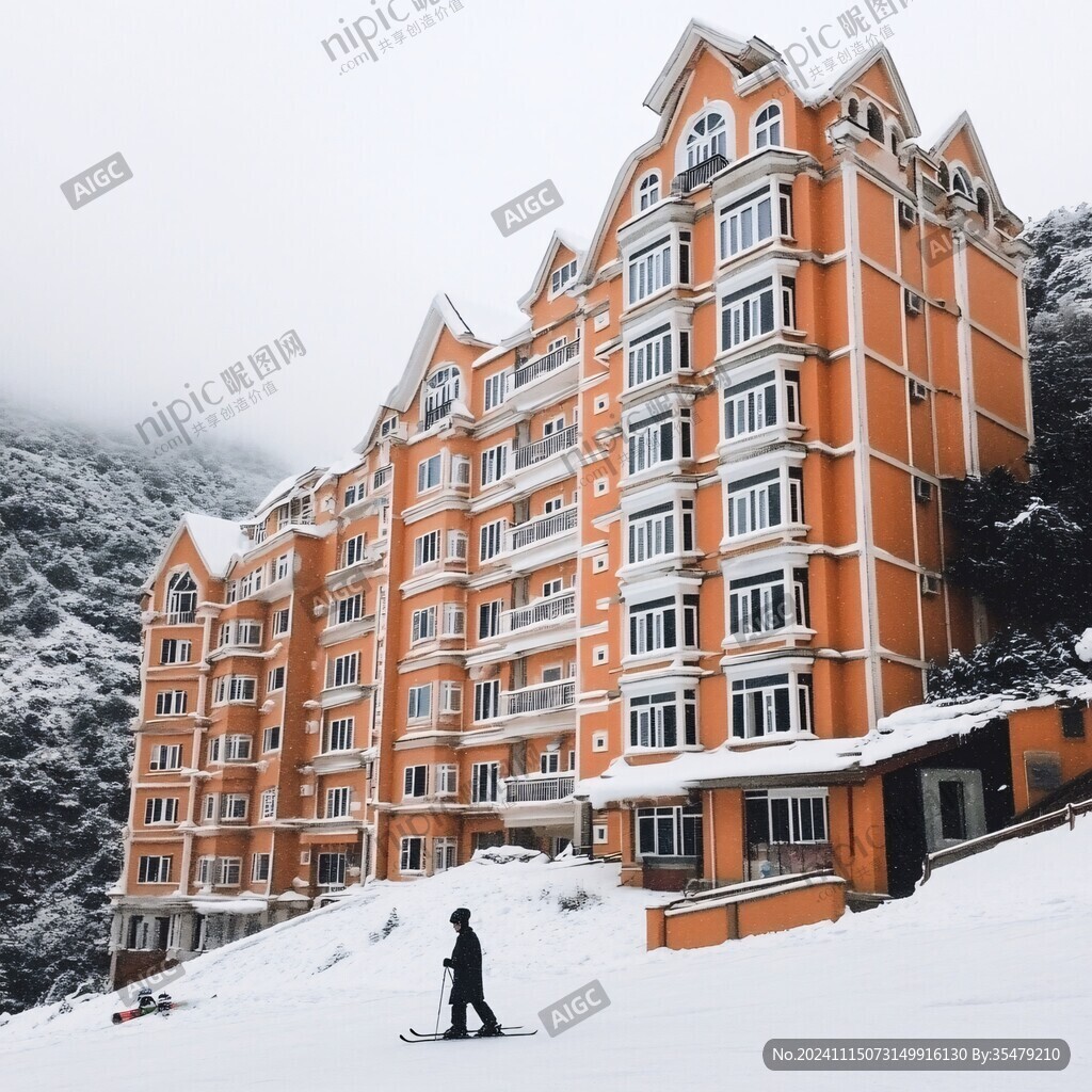 雅西雪景